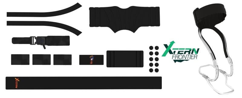 Xtern FRONTIER Shin/Calf Pad + Magnetic Velcro Strap Kit